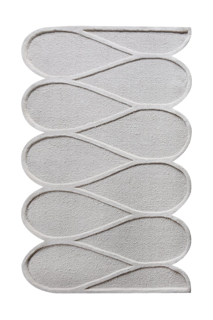 CASSIEN RUG - IVORY - HANDWOVEN/OVER TUFTED - WOOL