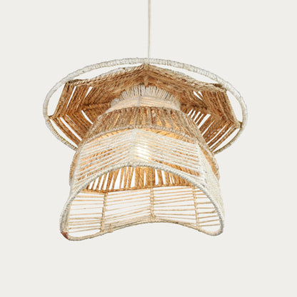 LOCHT LAMP - NATURAL/IVORY - HAND MADE - JUTE