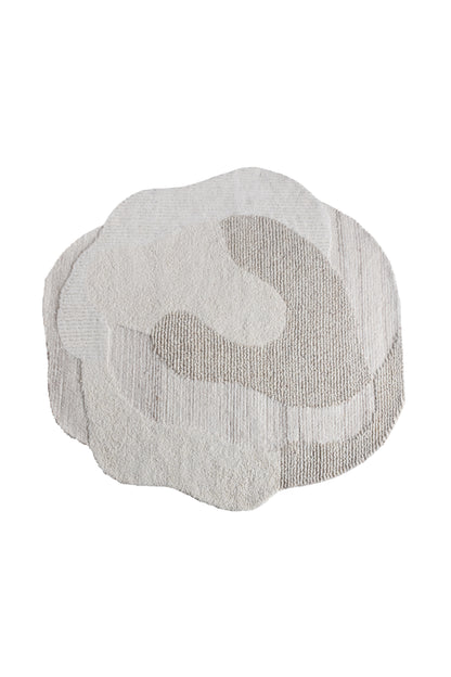 LOSKOP RUG - IVORY/BEIGE - HAND TUFTED - WOOL