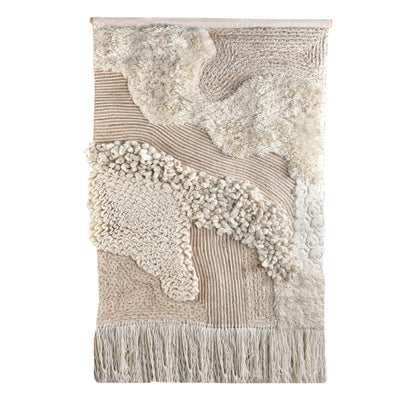 MARMELOS WALL HANGING - WOOL -IVORY