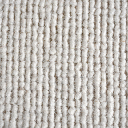 NOUVILLE RUG - WOOL - IVORY - HANDWOVEN