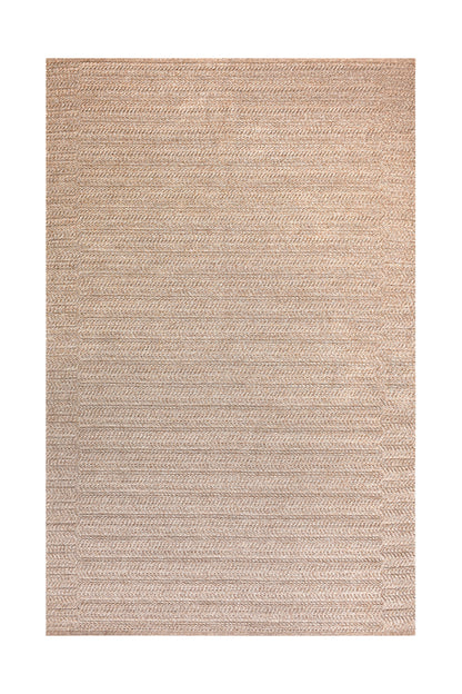 ORINOCO RUG - BEIGE- HAND WOVEN - POLYPROPYLENE