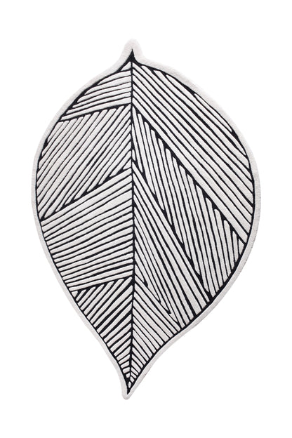 RANTAO RUG - IVORY/CHARCOAL - HAND TUFTED - WOOL