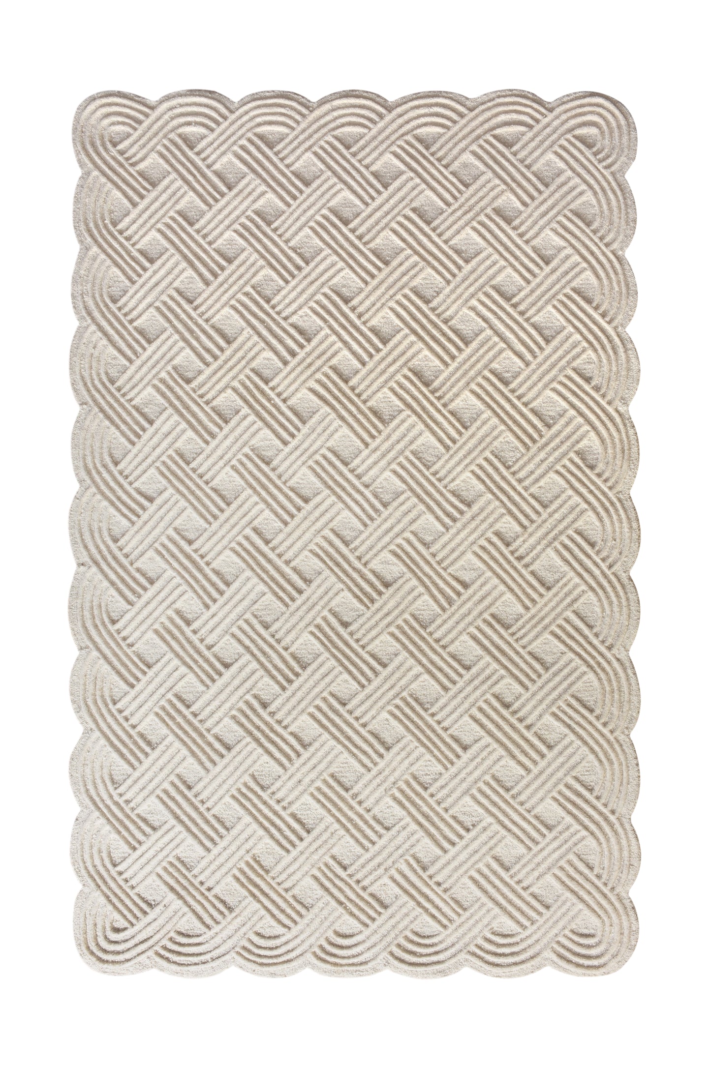 RENDALL RUG - WOOL - HAND TUFTED - IVORY