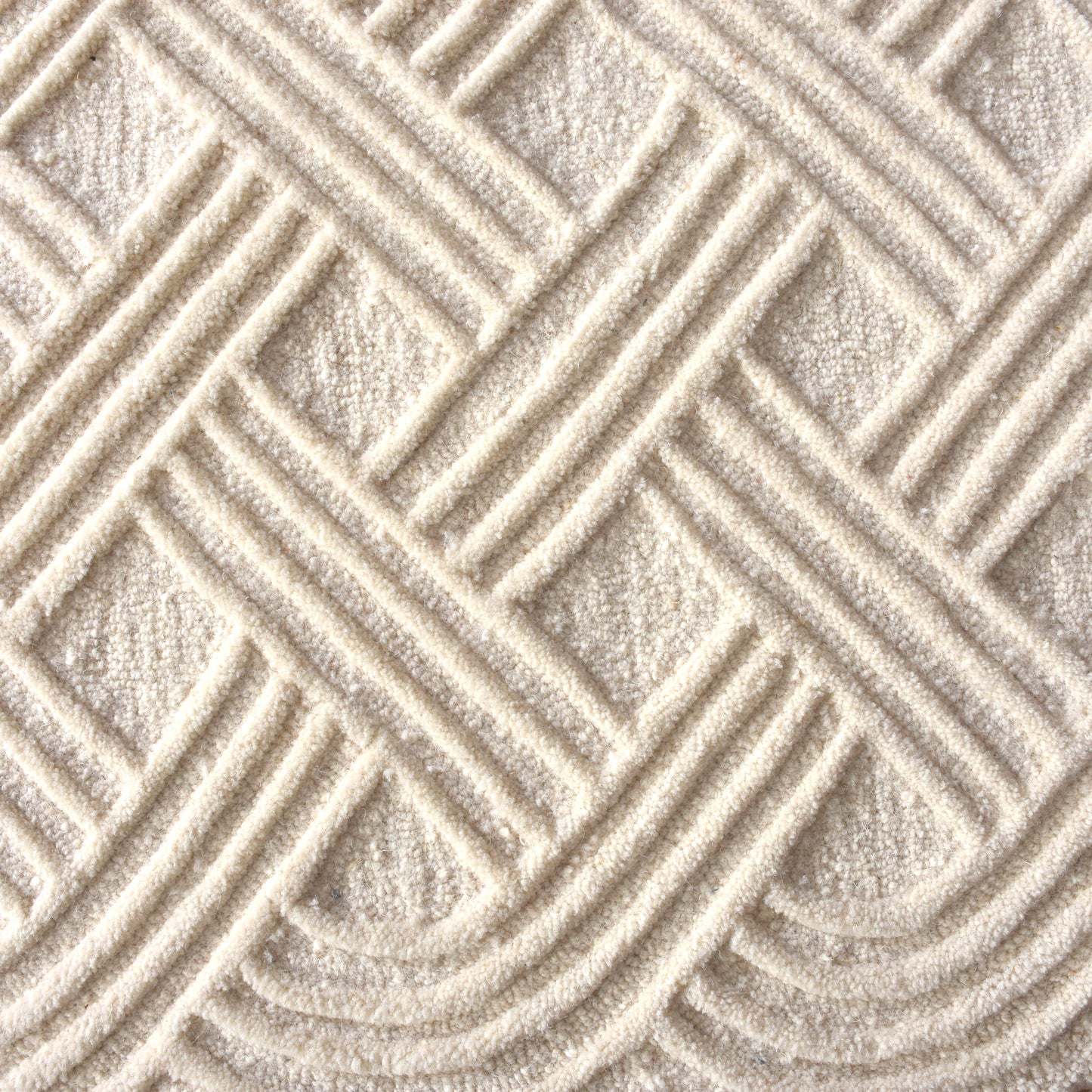 RENDALL RUG - WOOL - HAND TUFTED - IVORY