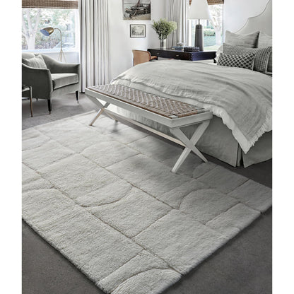 SYANNO RUG - NZ WOOL - TABLE TUFTED - IVORY