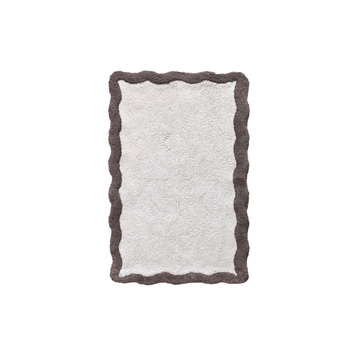 CANITAR-II BATH RUG - NATURAL/IVORY - TABLE TUFTED - COTTON