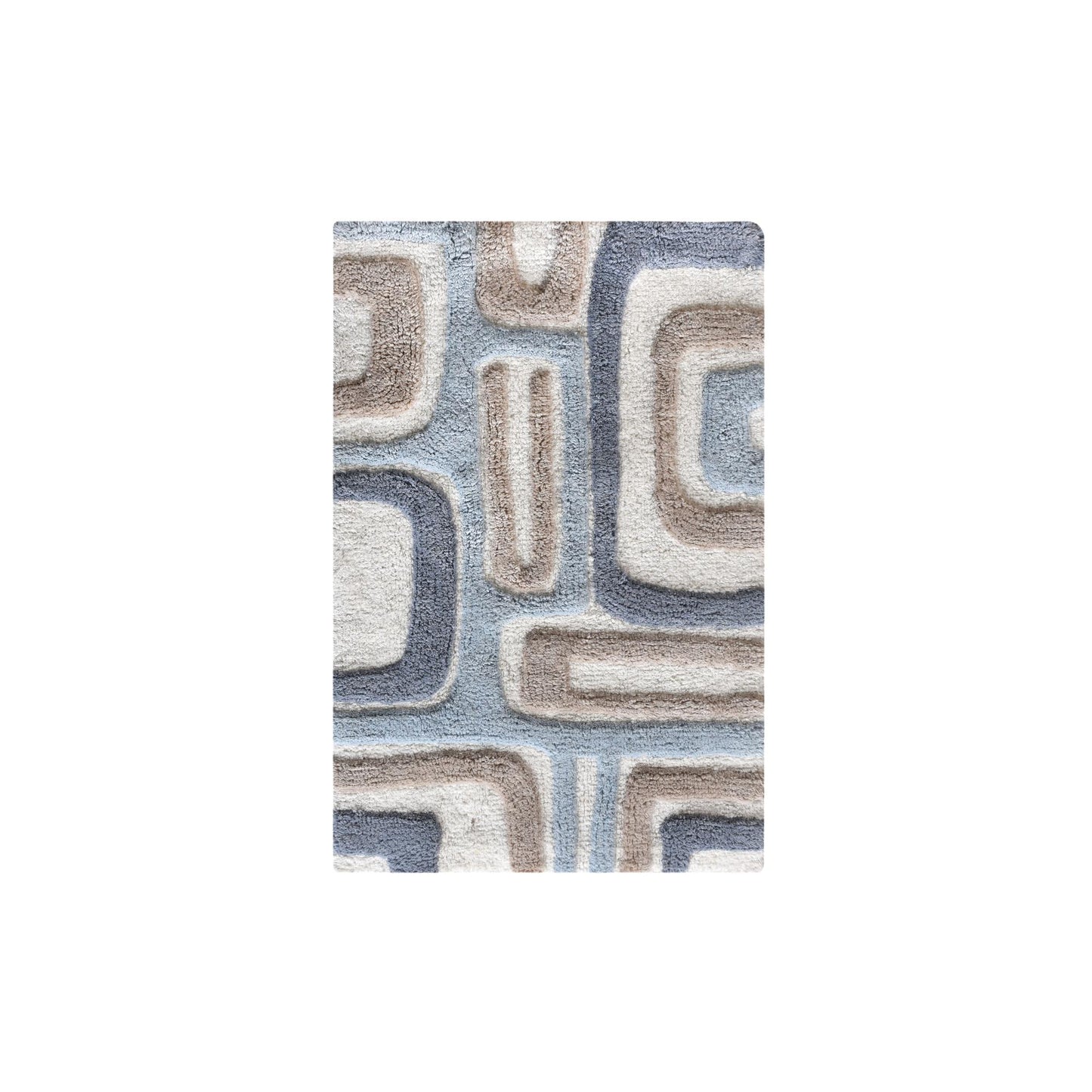 PULUMO BATH RUG - COTTON - TABLE TUFTED