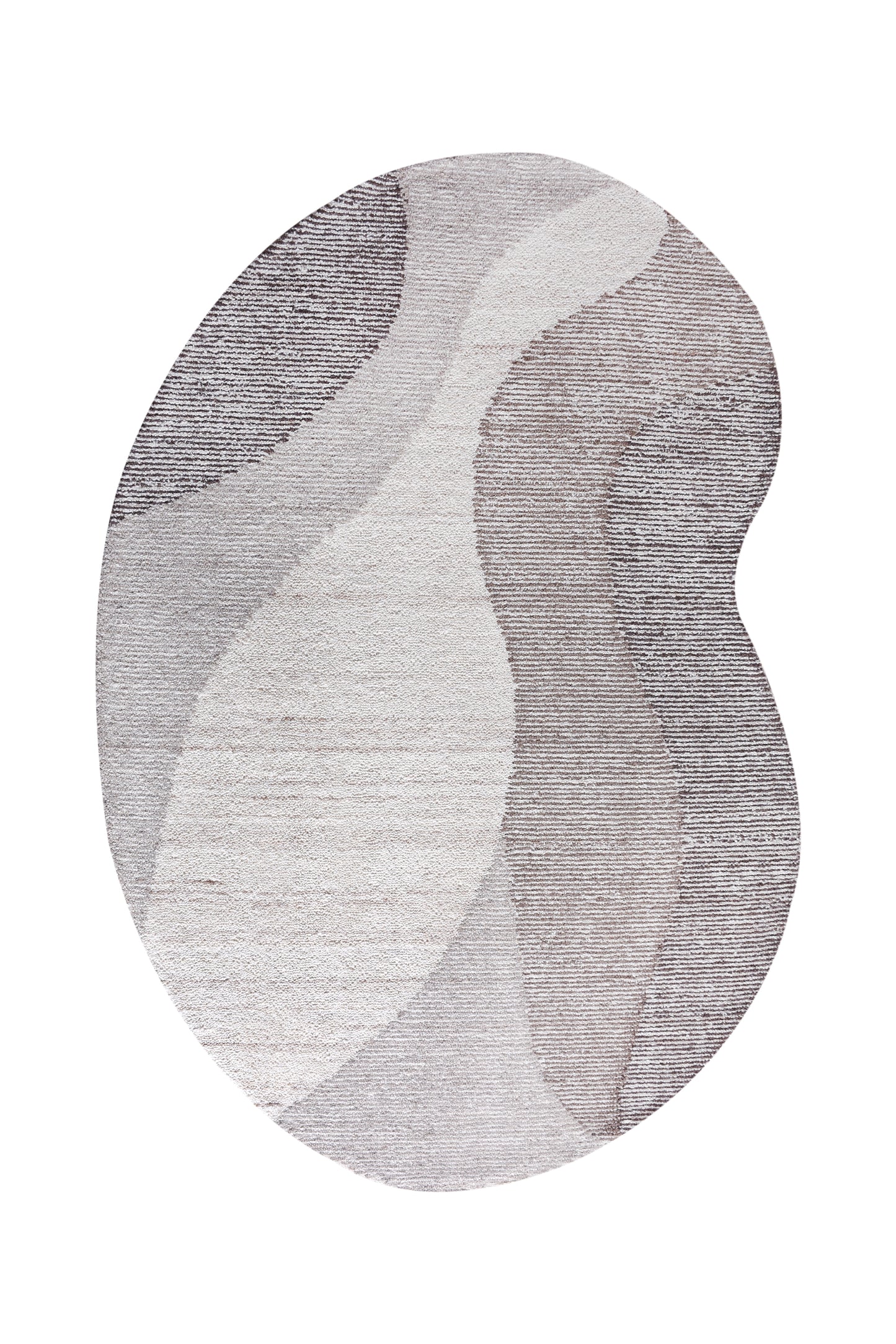 TWEEFON RUG - IVORY/NATURAL - HANDWOVEN, OVER TUFTED - WOOL