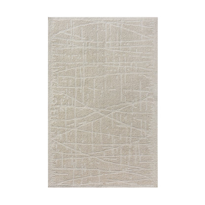VLASINA RUG - WOOL - IVORY - HAND WOVEN, OVER TUFTED