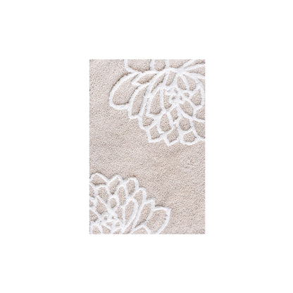 MANDURI BATH RUG - NATURAL/IVORY - COTTON - TABLE TUFTED