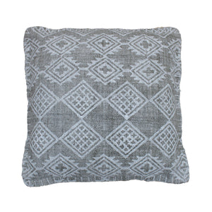 Besra Pillow, Cotton, Printed, Khaki