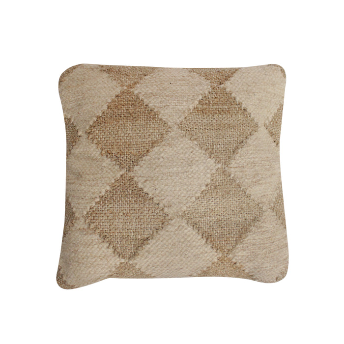 ACHEN CUSHION - JUTE/ WOOL