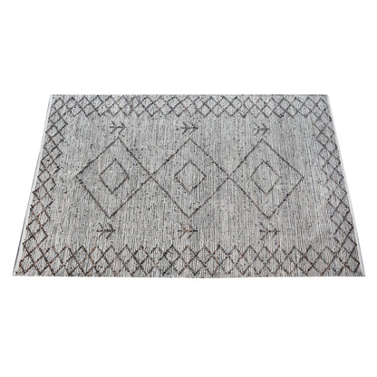 Area Rug, Bedroom Rug, Living Room Rug, Living Area Rug, Indian Rug, Office Carpet, Office Rug, Shop Rug Online, Leather, Brown, Pitloom, Flat Weave, diamond 