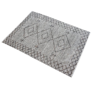 Area Rug, Bedroom Rug, Living Room Rug, Living Area Rug, Indian Rug, Office Carpet, Office Rug, Shop Rug Online, Leather, Brown, Pitloom, Flat Weave, diamond 