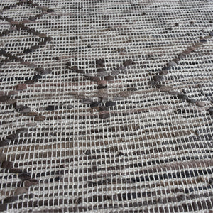 Area Rug, Bedroom Rug, Living Room Rug, Living Area Rug, Indian Rug, Office Carpet, Office Rug, Shop Rug Online, Leather, Brown, Pitloom, Flat Weave, diamond 