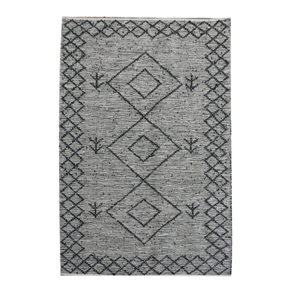 Area Rug, Bedroom Rug, Living Room Rug, Living Area Rug, Indian Rug, Office Carpet, Office Rug, Shop Rug Online, Leather, Charcoal, Pitloom, Flat Weave, diamond 