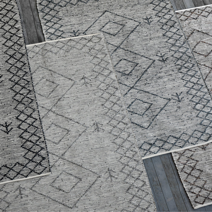 ALAGON RUG - LEATHER