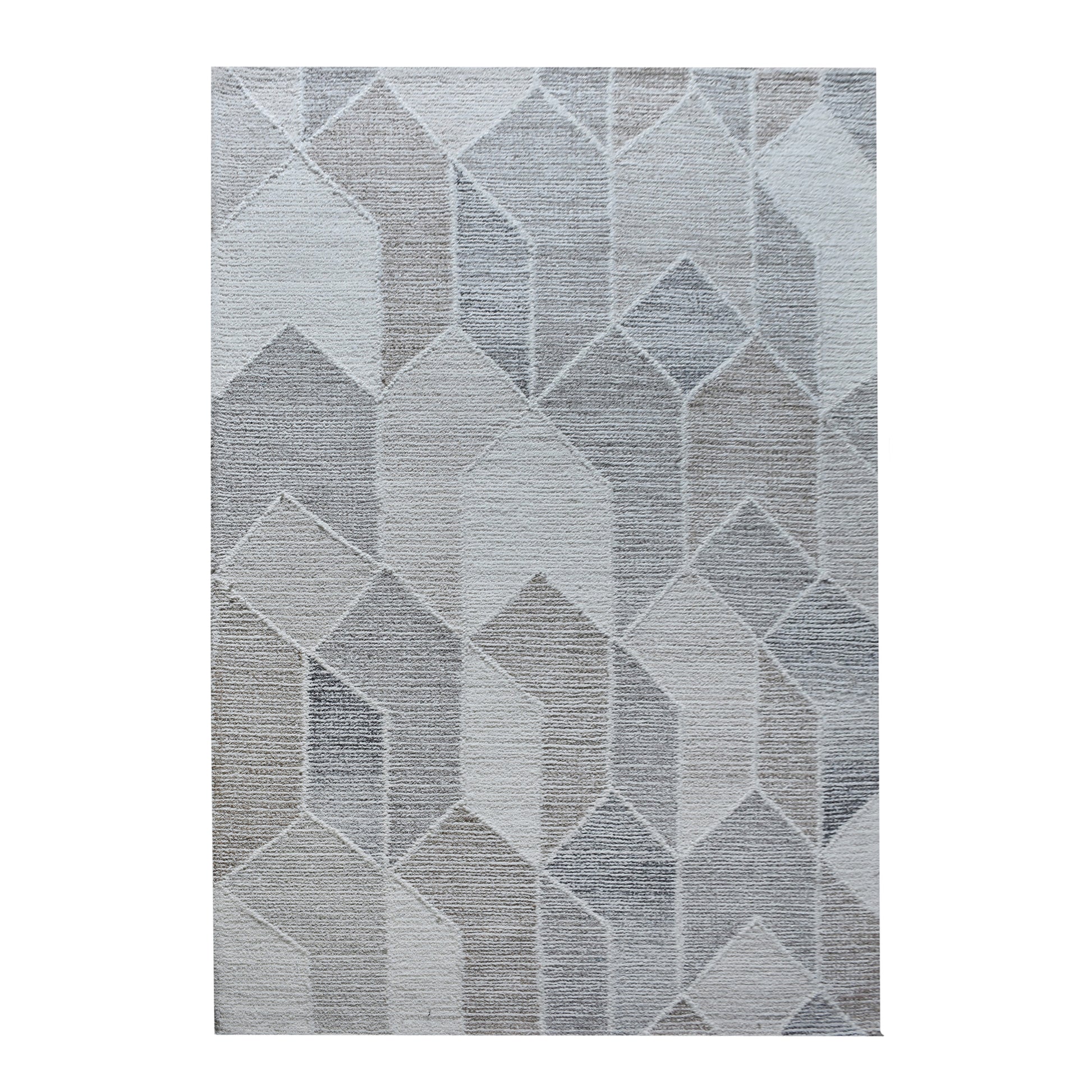 Area Rug, Bedroom Rug, Living Room Rug, Living Area Rug, Indian Rug, Office Carpet, Office Rug, Shop Rug Online, Wool, Natural, Hand woven, Cut And Loop, Geometrical