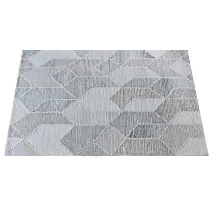 Area Rug, Bedroom Rug, Living Room Rug, Living Area Rug, Indian Rug, Office Carpet, Office Rug, Shop Rug Online, Wool, Natural, Hand woven, Cut And Loop, Geometrical