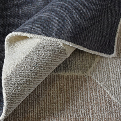 Area Rug, Bedroom Rug, Living Room Rug, Living Area Rug, Indian Rug, Office Carpet, Office Rug, Shop Rug Online, Wool, Natural, Hand woven, Cut And Loop, Geometrical