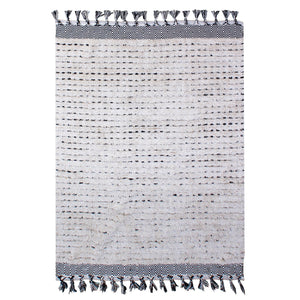Area Rug, Bedroom Rug, Living Room Rug, Living Area Rug, Indian Rug, Office Carpet, Office Rug, Shop Rug Online, Cotton, Natural White, Charcoal, Pitloom, All Cut, Plain
