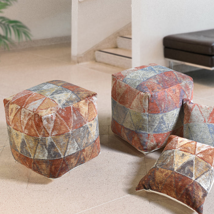 AVIOR POUF - ACRYLIC/ POLYESTER