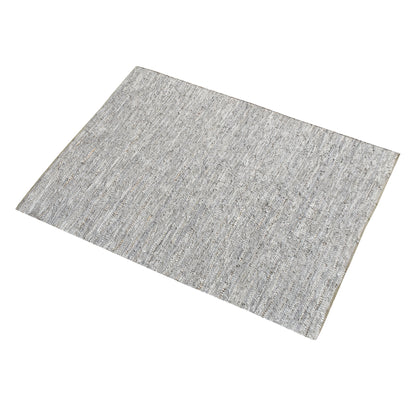 Area Rug, Bedroom Rug, Living Room Rug, Living Area Rug, Indian Rug, Office Carpet, Office Rug, Shop Rug Online, Leather, Pu, Grey, Pitloom, Flat Weave, Textured