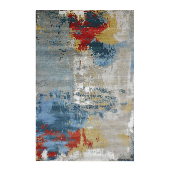 ABSTRA RUG - WOOL/ VISCOSE