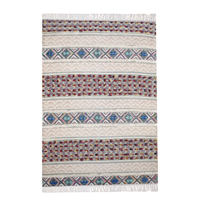 ADONO RUG - COTTON/ PRINTED/ WOOL/ POLYESTER