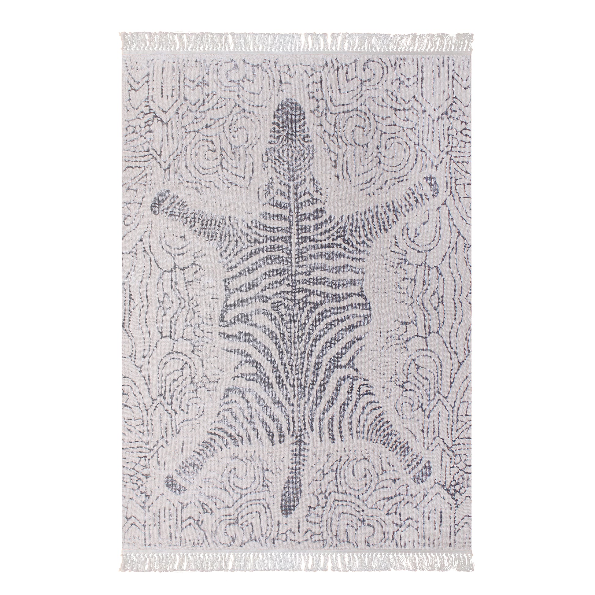 Area Rug, Bedroom Rug, Living Room Rug, Living Area Rug, Indian Rug, Office Carpet, Office Rug, Shop Rug Online, Wool, Cotton, Natural White, Grey, Bm Fn, All Cut, printed 