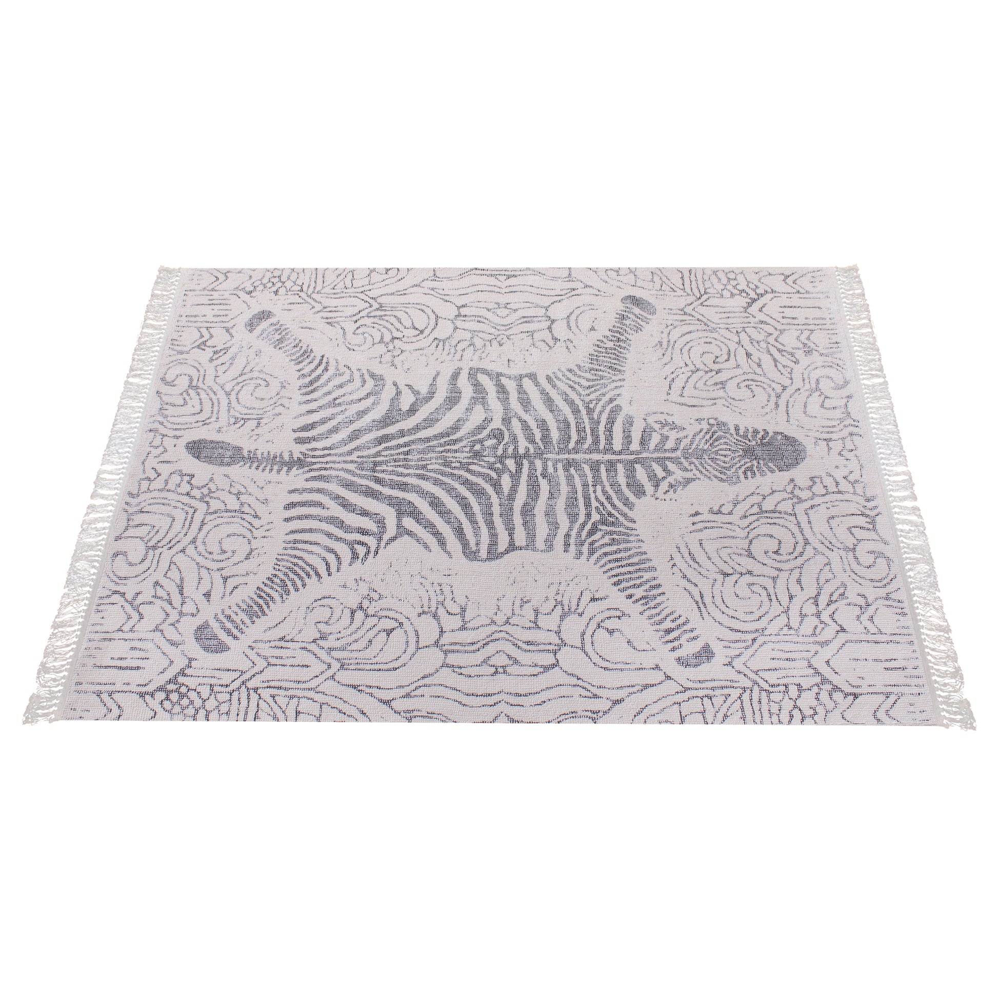 Area Rug, Bedroom Rug, Living Room Rug, Living Area Rug, Indian Rug, Office Carpet, Office Rug, Shop Rug Online, Wool, Cotton, Natural White, Grey, Bm Fn, All Cut, printed 