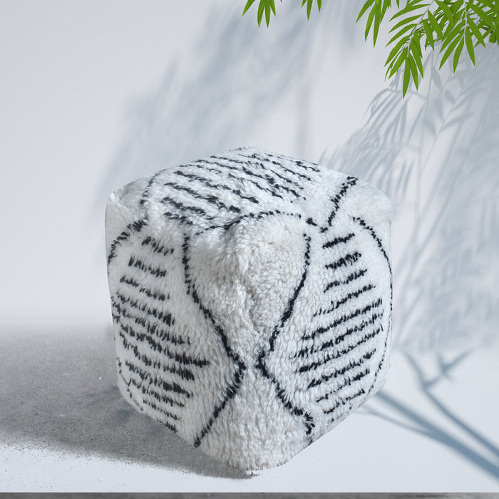 BERNAY POUF - NZ WOOL