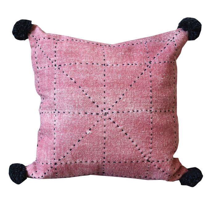 BETTY PILLOW - COTTON/ PRINTED/ WOOL