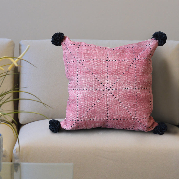 BETTY PILLOW - COTTON/ PRINTED/ WOOL