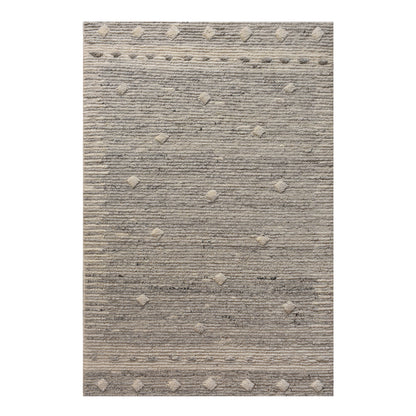 Area Rug, Bedroom Rug, Living Room Rug, Living Area Rug, Indian Rug, Office Carpet, Office Rug, Shop Rug Online, Wool, Grey, Natural White, Punja, Cut And Loop, abstract 