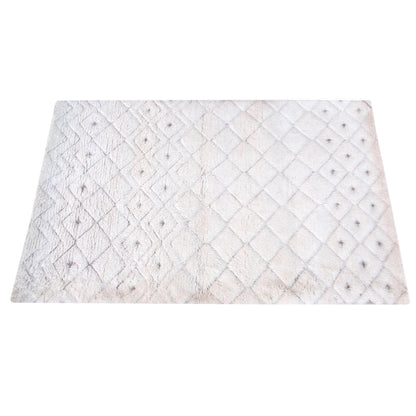 Area Rug, Bedroom Rug, Living Room Rug, Living Area Rug, Indian Rug, Office Carpet, Office Rug, Shop Rug Online, Nz Wool, Natural White, Punja, All Cut, diamond 