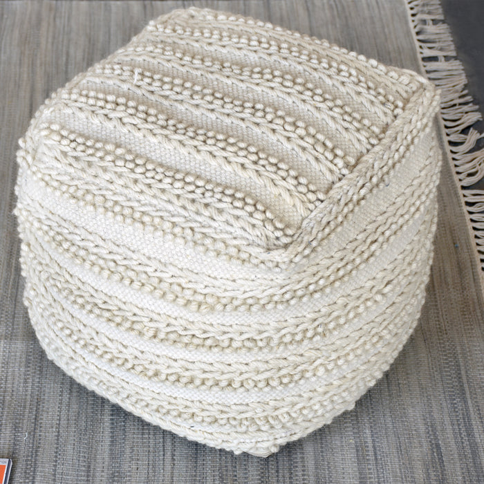 BRADY POUF - WOOL