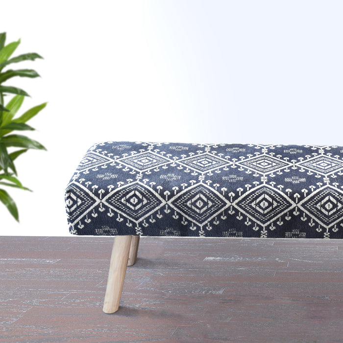 BROOKLET BENCH - COTTON CHENILLE