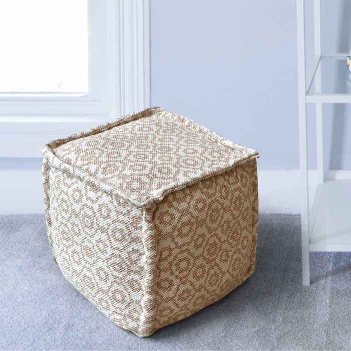 BUNDI POUF - COTTON/ PRINTED