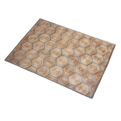 Area Rug, Bedroom Rug, Living Room Rug, Living Area Rug, Indian Rug, Office Carpet, Office Rug, Shop Rug Online, Hemp, Brown, Grey, Hm Stitching, Flat Weave, Braided