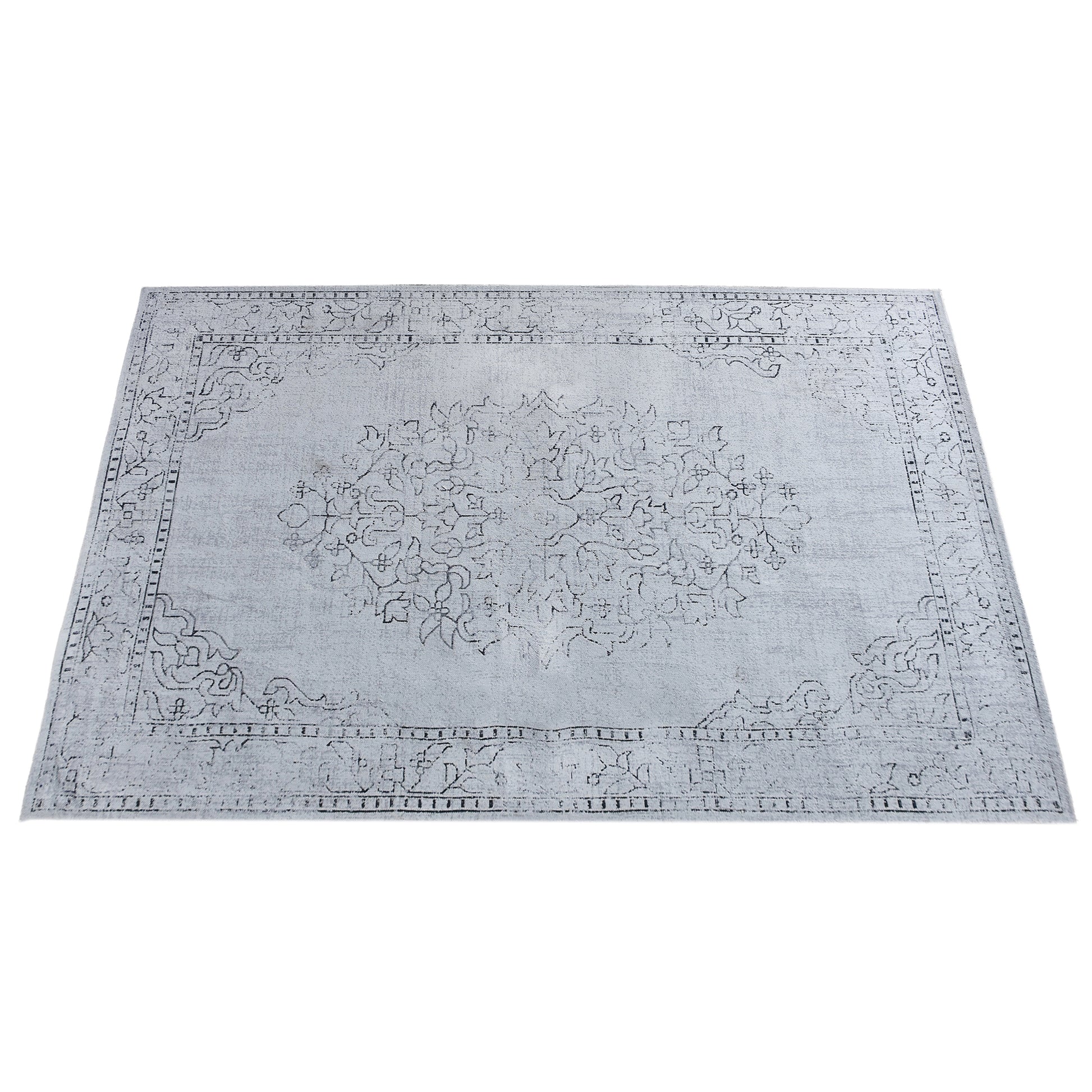 Area Rug, Bedroom Rug, Living Room Rug, Living Area Rug, Indian Rug, Office Carpet, Office Rug, Shop Rug Online, Cotton Chenille, Natural White, Charcoal, Jaquard Durry, Flat Weave, floral 
