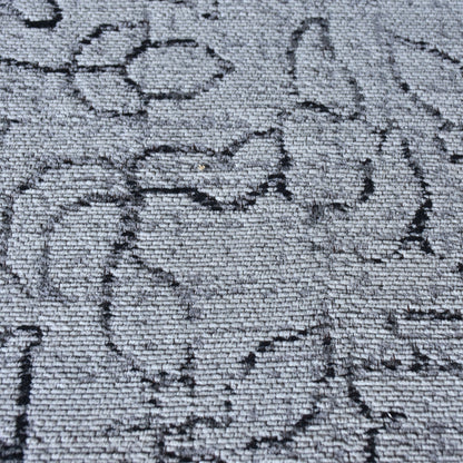 Area Rug, Bedroom Rug, Living Room Rug, Living Area Rug, Indian Rug, Office Carpet, Office Rug, Shop Rug Online, Cotton Chenille, Natural White, Charcoal, Jaquard Durry, Flat Weave, floral 