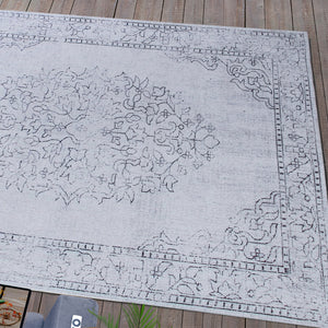 Area Rug, Bedroom Rug, Living Room Rug, Living Area Rug, Indian Rug, Office Carpet, Office Rug, Shop Rug Online, Cotton Chenille, Natural White, Charcoal, Jaquard Durry, Flat Weave, floral 