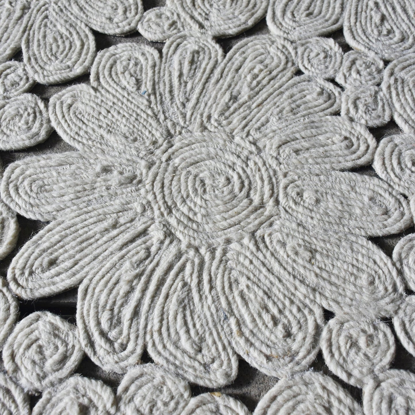 Area Rug, Bedroom Rug, Living Room Rug, Living Area Rug, Indian Rug, Office Carpet, Office Rug, Shop Rug Online, Wool, Natural White, Hm Stitching, Flat Weave, Textured