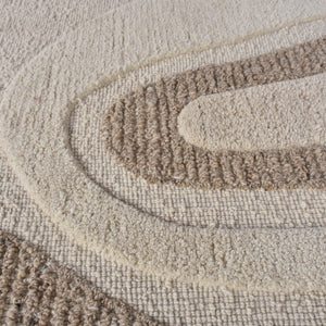 Area Rug, Bedroom Rug, Living Room Rug, Living Area Rug, Indian Rug, Office Carpet, Office Rug, Shop Rug Online, Wool, Natural White, Beige, Hand woven, Cut And Loop, modern