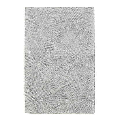 Area Rug, Bedroom Rug, Living Room Rug, Living Area Rug, Indian Rug, Office Carpet, Office Rug, Shop Rug Online, Wool, Grey, Natural White, Hand tufted, Cut And Loop, Textured