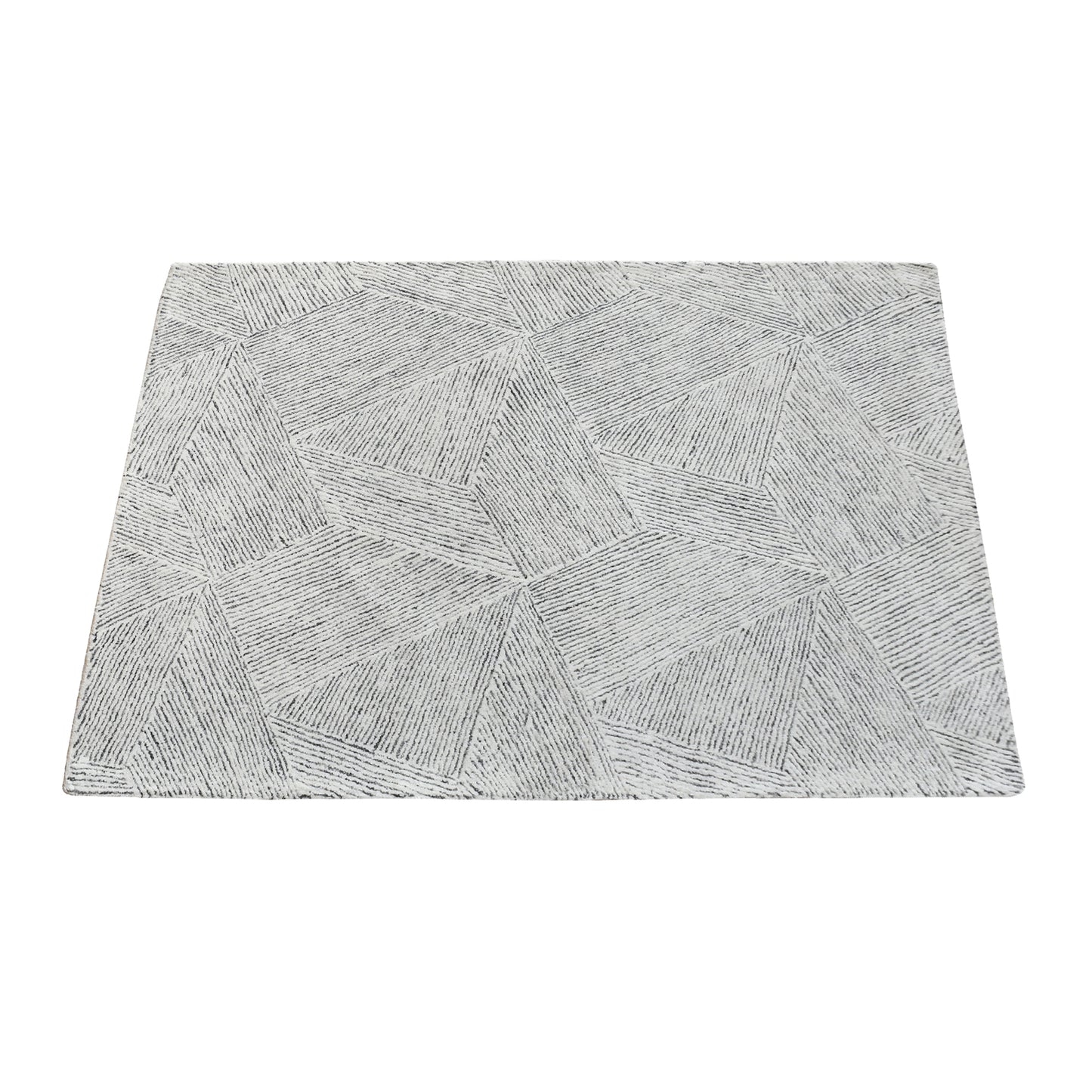 Area Rug, Bedroom Rug, Living Room Rug, Living Area Rug, Indian Rug, Office Carpet, Office Rug, Shop Rug Online, Wool, Grey, Natural White, Hand tufted, Cut And Loop, Textured