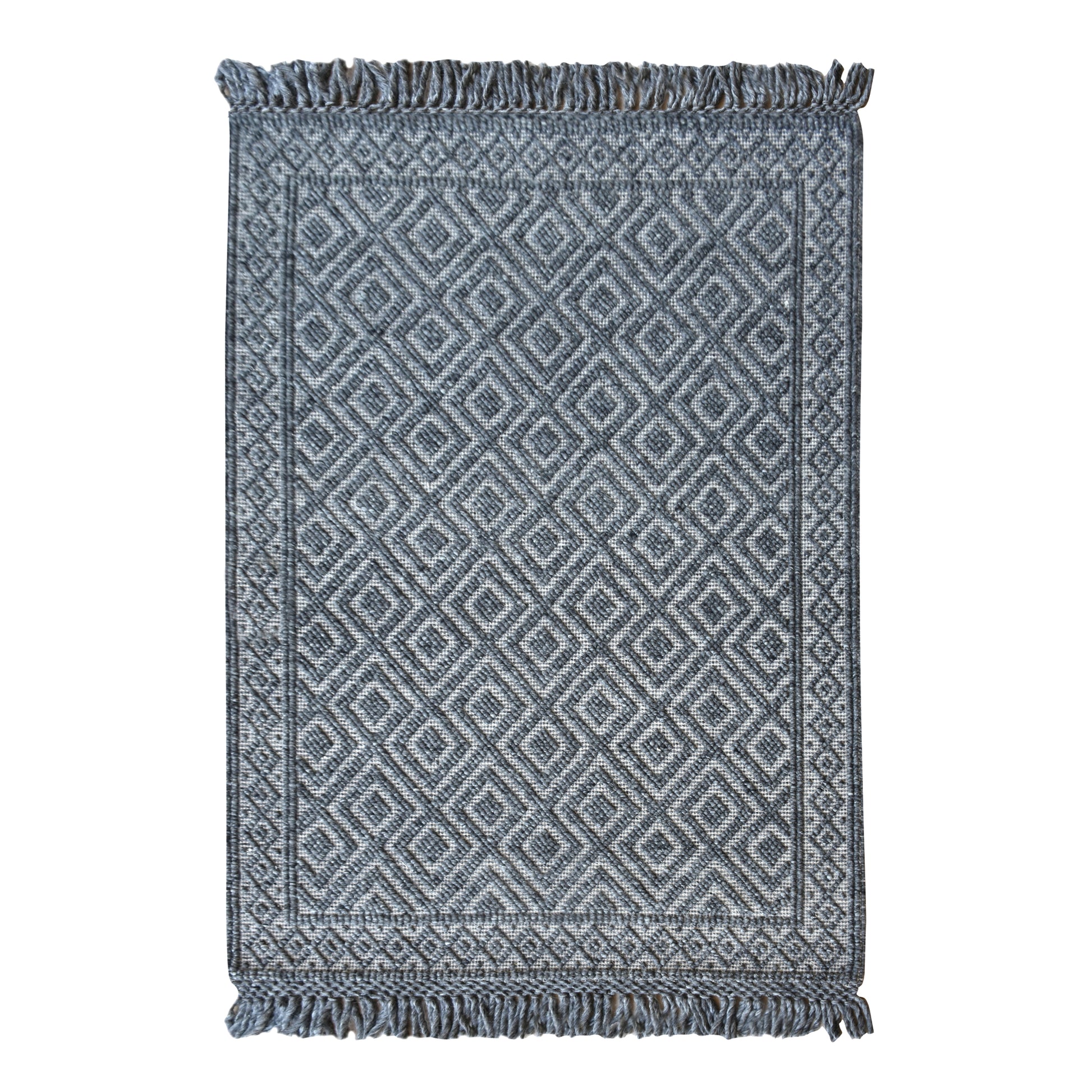 Area Rug, Bedroom Rug, Living Room Rug, Living Area Rug, Indian Rug, Office Carpet, Office Rug, Shop Rug Online, Wool, Viscose Mix, Charcoal, Pitloom, All Loop, Geometrical