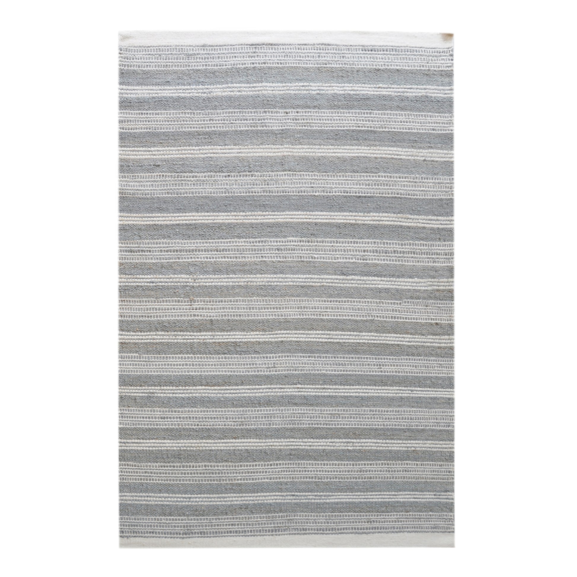 Area Rug, Bedroom Rug, Living Room Rug, Living Area Rug, Indian Rug, Office Carpet, Office Rug, Shop Rug Online, Hemp, Wool, Grey, Natural White, Pitloom, Flat Weave, Stripes